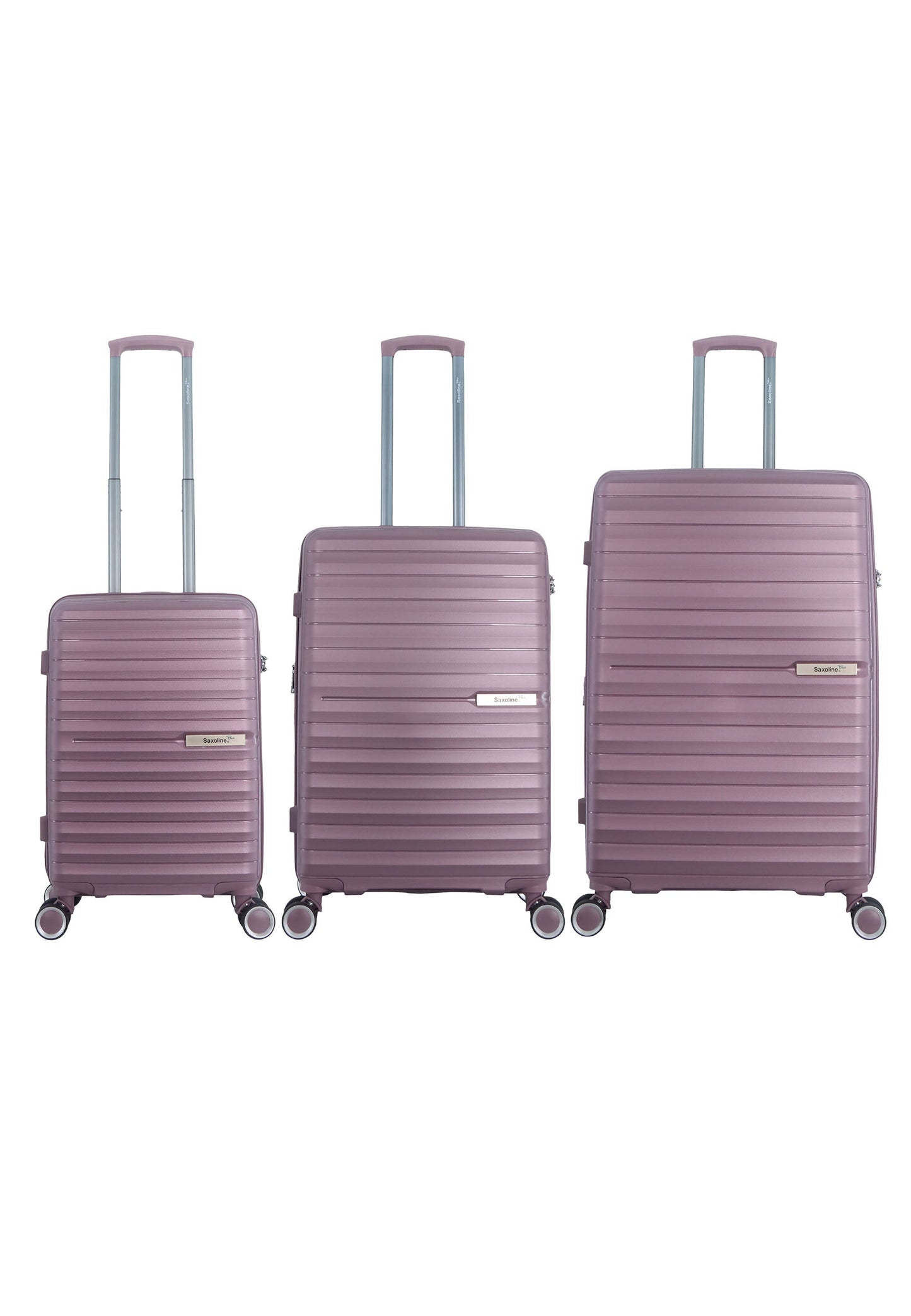 Saxoline Blue - Resort | Travel Luggage set / Hard Suitcase set / Trolley set - S/M/L - Anthracite