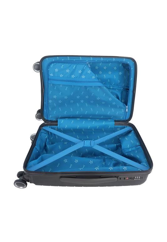 Saxoline Blue - Resort | Hand Luggage / Hard Suitcase / Trolley - Small - Anthracite