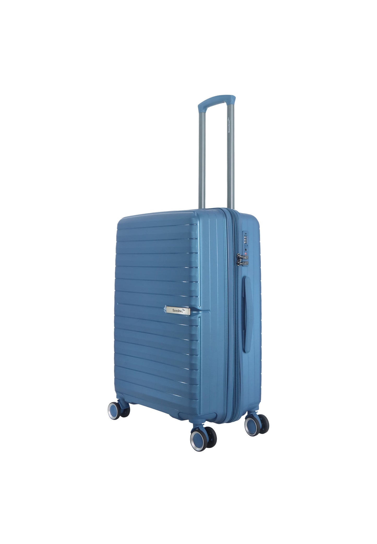 Saxoline Blue - Resort | Travel Luggage / Hard Suitcase / Trolley - Medium - Blue