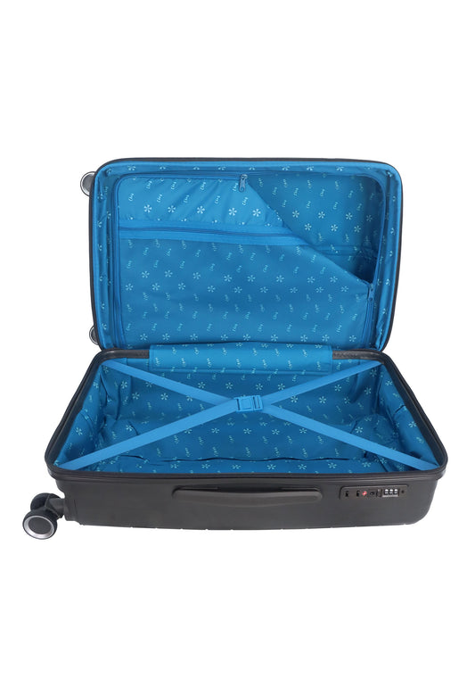 Saxoline Blue - Resort | Travel Luggage / Hard Suitcase / Trolley - Medium - Anthracite