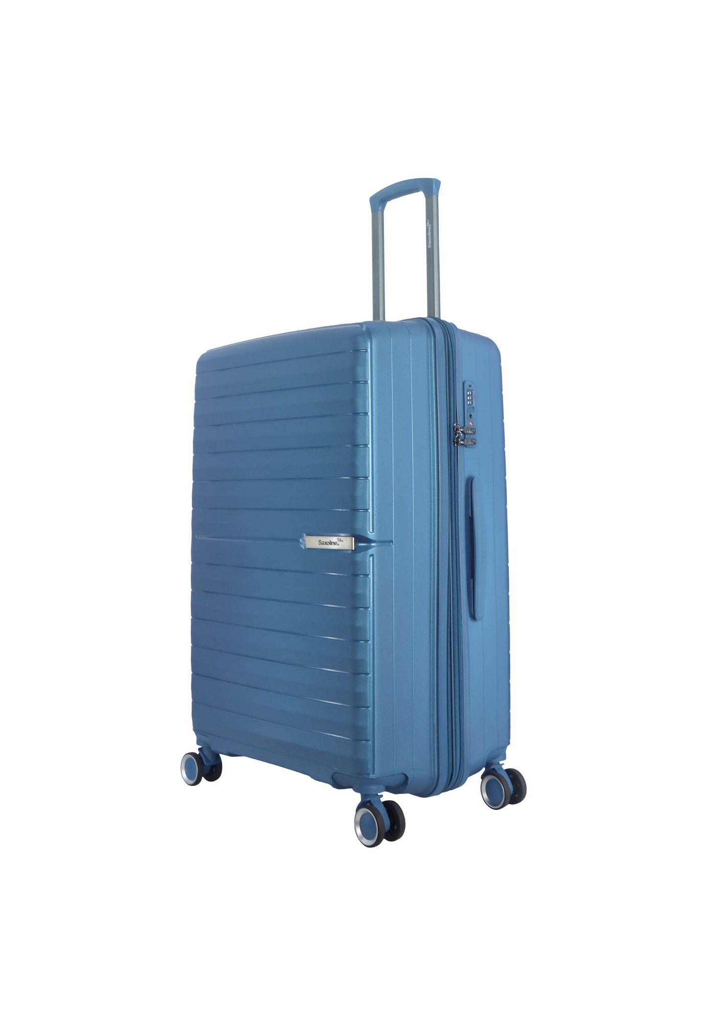 Saxoline Blue - Resort | Travel Luggage / Hard Suitcase / Trolley - Large - Blue