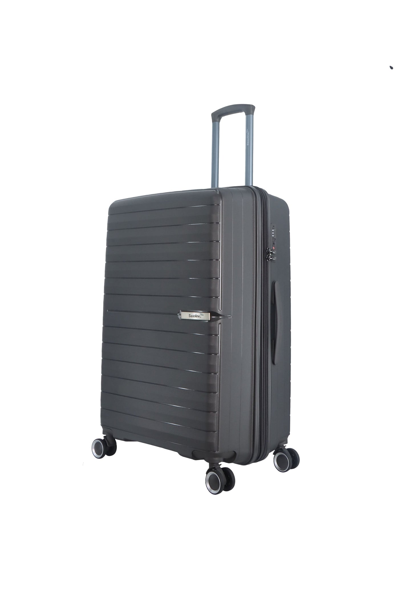 Saxoline Blue - Resort | Travel Luggage / Hard Suitcase / Trolley - Large - Anthracite