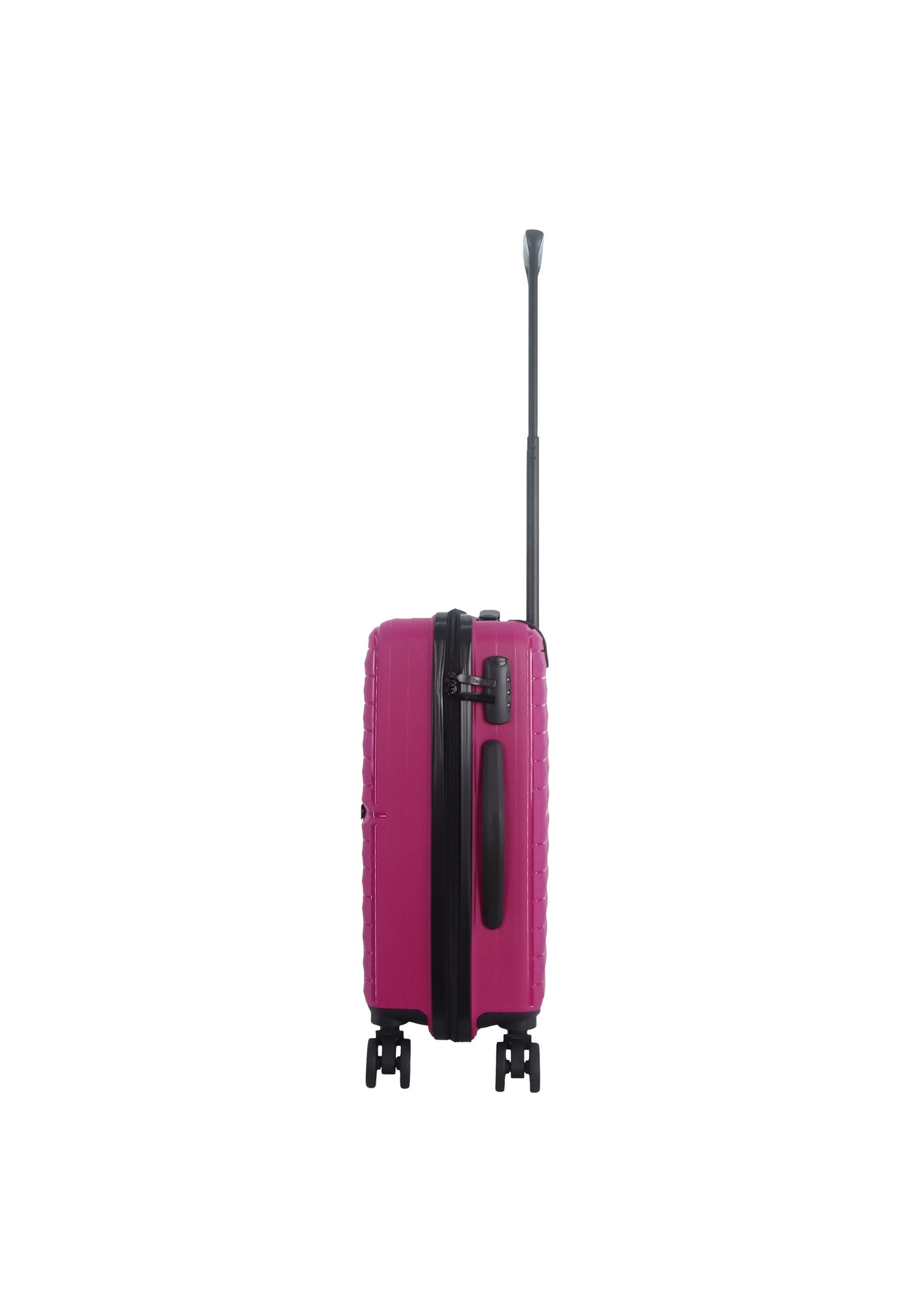 Saxoline Fiesta Carry on Luggage / Hard Suitcase / Trolley - Small - Fuchsia