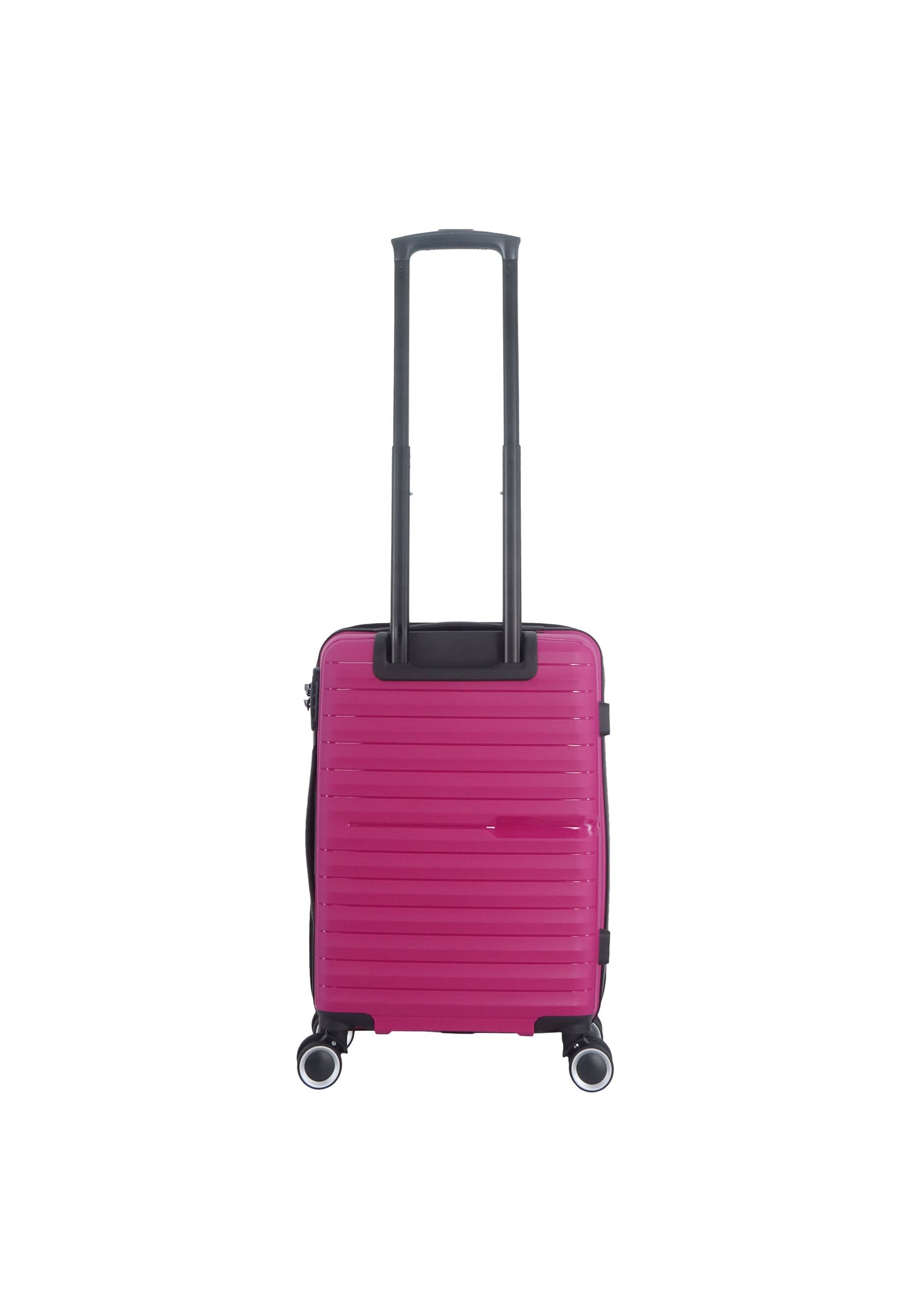 Saxoline Fiesta Carry on Luggage / Hard Suitcase / Trolley - Small - Fuchsia