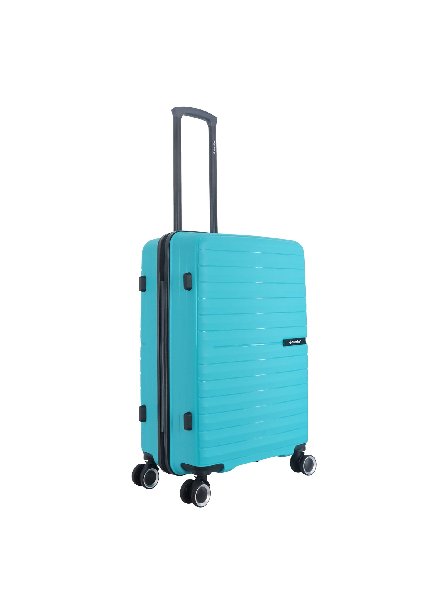 Saxoline Fiesta Travel Luggage / Hard Suitcase / Trolley - Medium - Turquoise