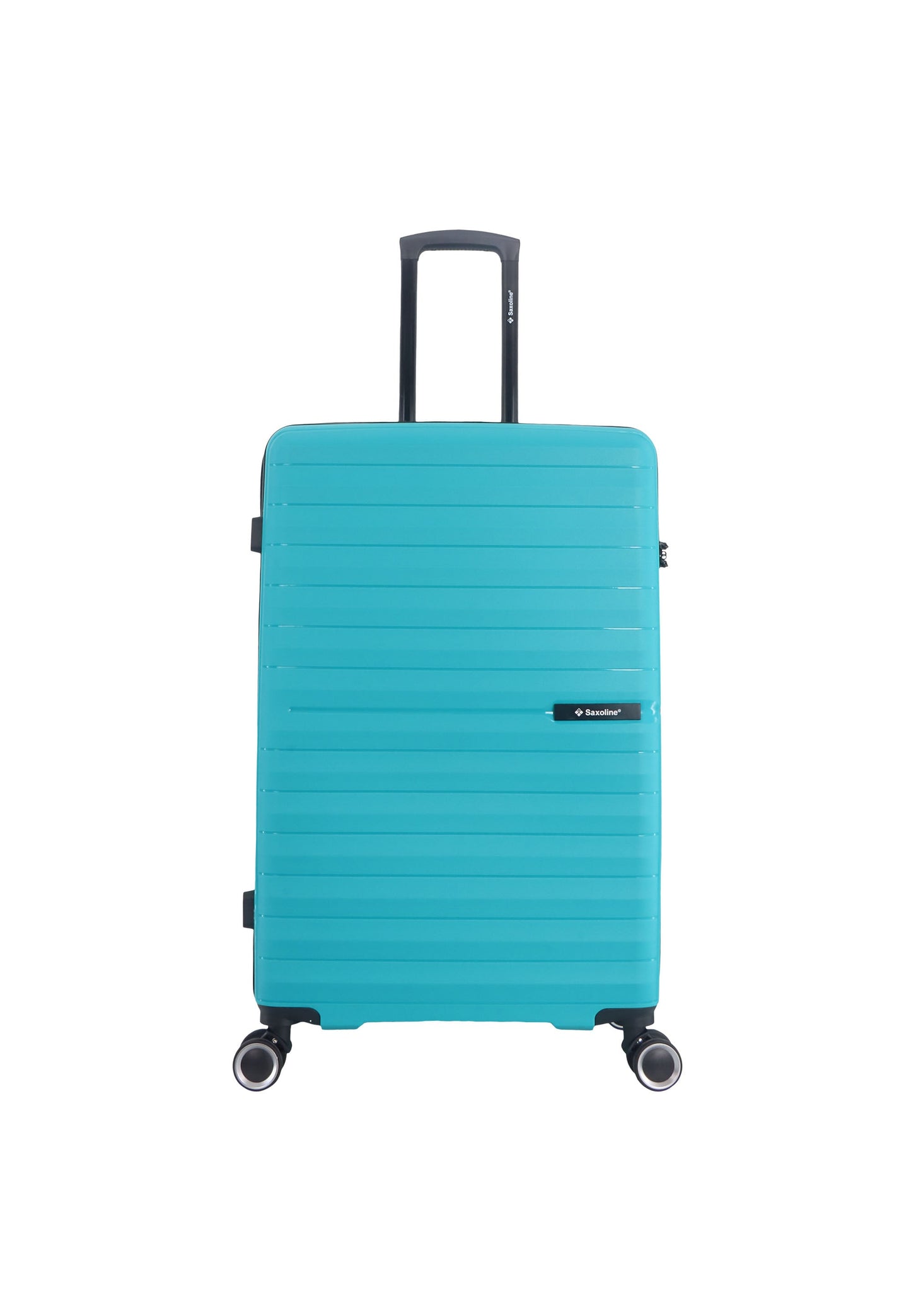 Saxoline Fiesta Travel Luggage / Hard Suitcase / Trolley - Large - Turquoise