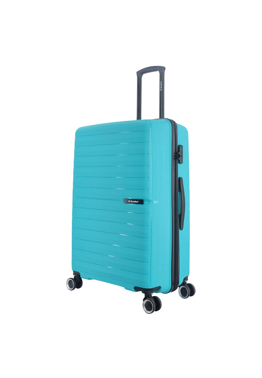 Saxoline Fiesta Travel Luggage / Hard Suitcase / Trolley - Large - Turquoise