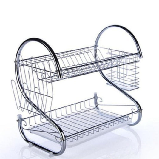 Sofymart 2-Tier Chrome Dish Drying Rack