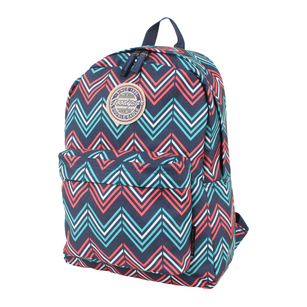 Printed backpack