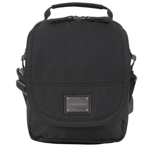 Shoulder bag with handle and detachable shoulder strap