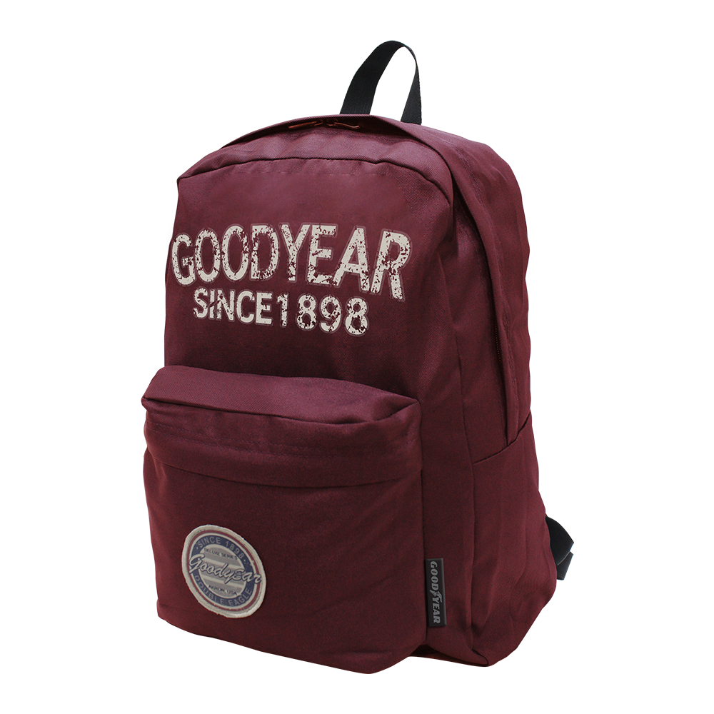 Burgundy backpack