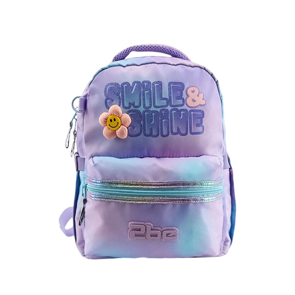 2be Smile and Shine Kids Backpack with Adjustable Straps & Reflective Parts