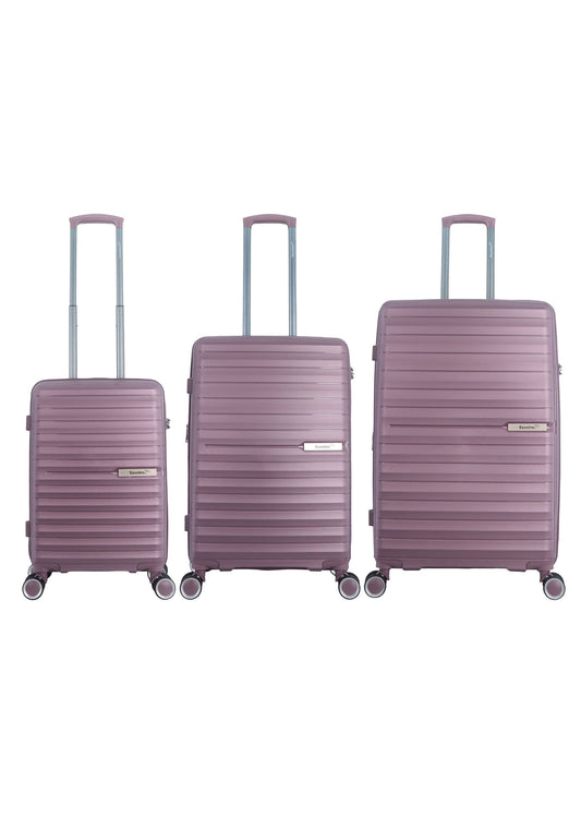 Saxoline Blue - Resort | Travel Luggage set / Hard Suitcase set / Trolley set - S/M/L - Anthracite