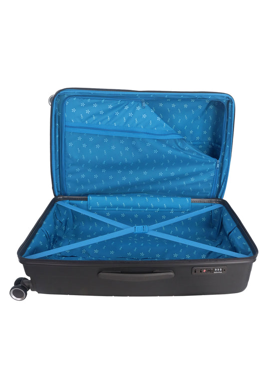 Saxoline Blue - Resort | Travel Luggage / Hard Suitcase / Trolley - Large - Anthracite