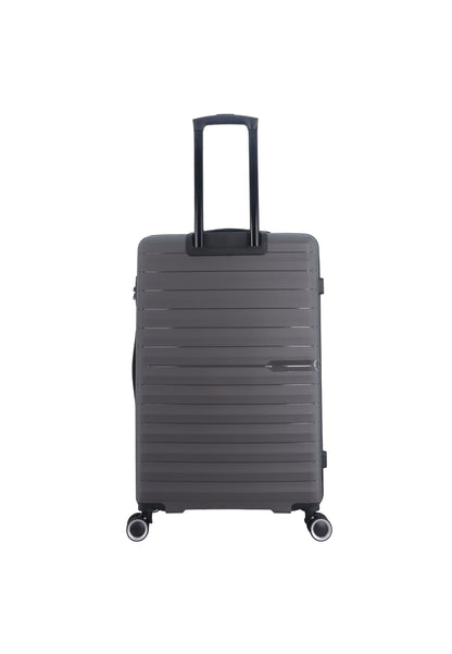 Saxoline Fiesta Travel Luggage Set / Hard SuitcaseSet  / Trolley Set - S/M/L -  Gray