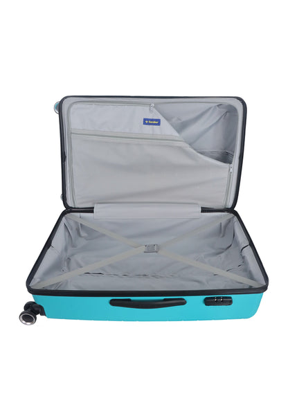 Saxoline Fiesta Travel Luggage Set / Hard SuitcaseSet  / Trolley Set - S/M/L -  Navy