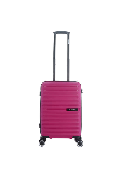 Saxoline Fiesta Travel Luggage Set / Hard SuitcaseSet  / Trolley Set - S/M/L - Fuchsia