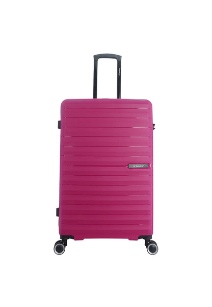 Saxoline Fiesta Travel Luggage Set / Hard SuitcaseSet  / Trolley Set - S/M/L - Fuchsia