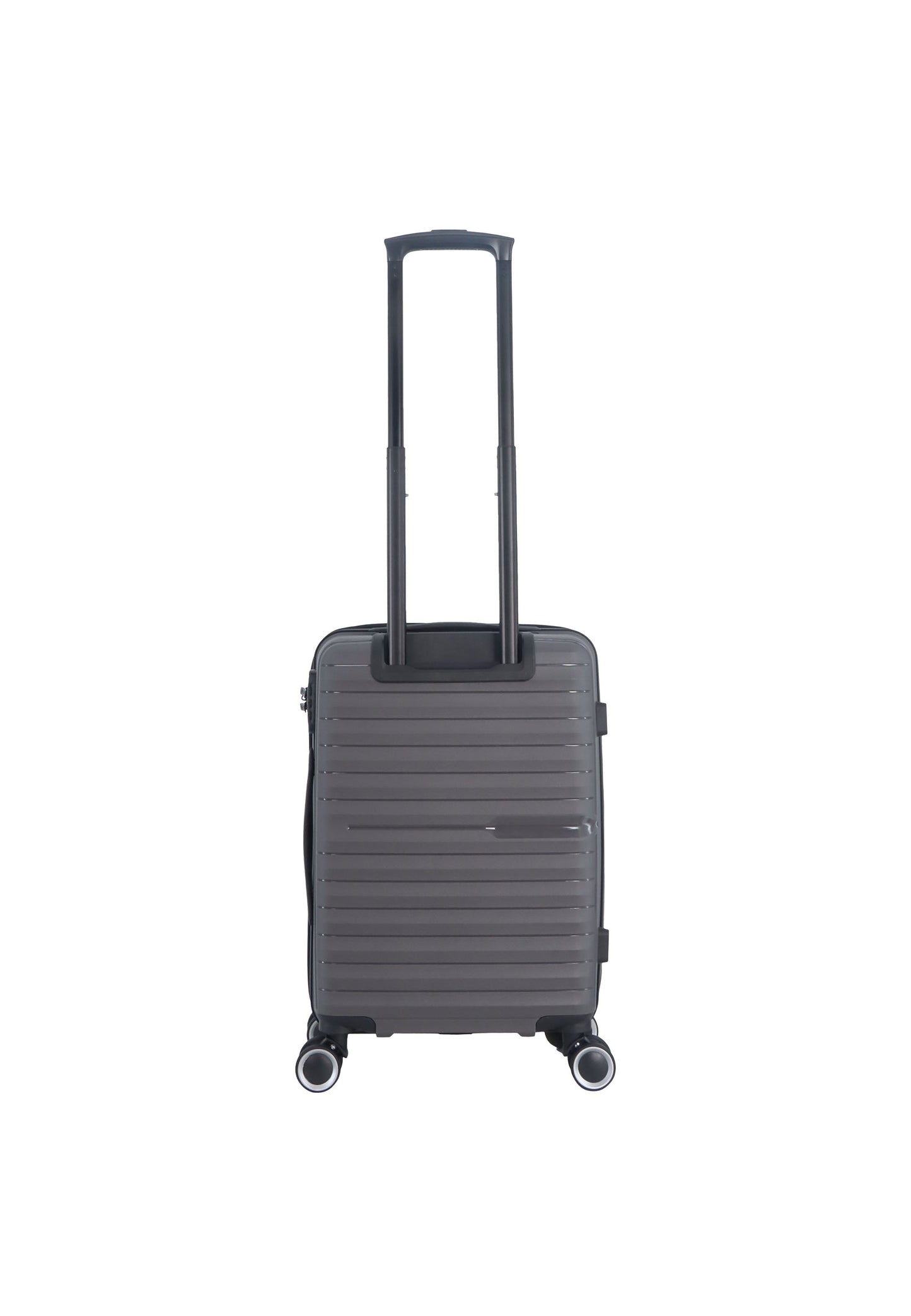 Saxoline Fiesta Carry on Luggage / Hard Suitcase / Trolley - Small - Gray