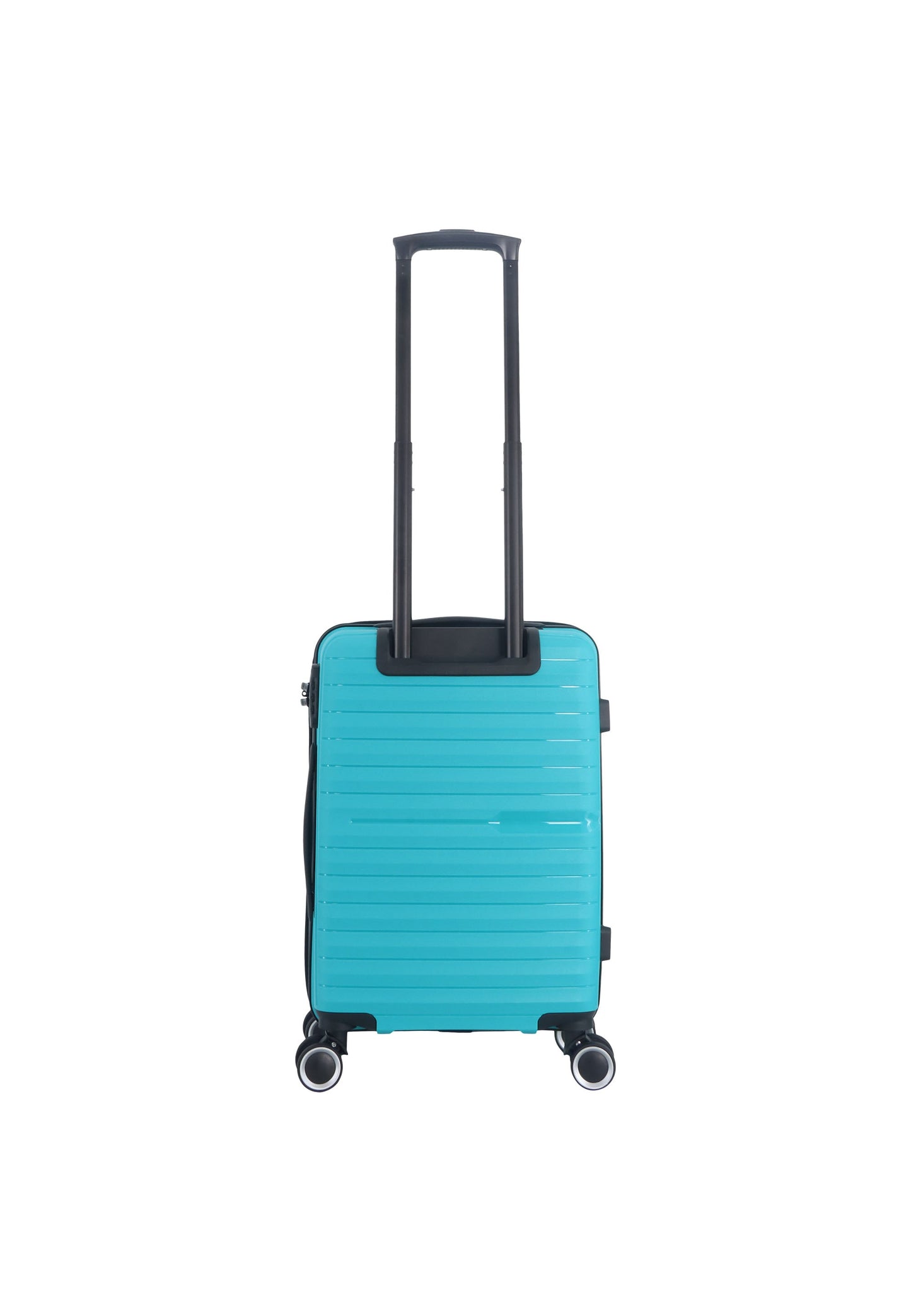 Saxoline Fiesta Carry on Luggage / Hard Suitcase / Trolley - Small - Turquoise