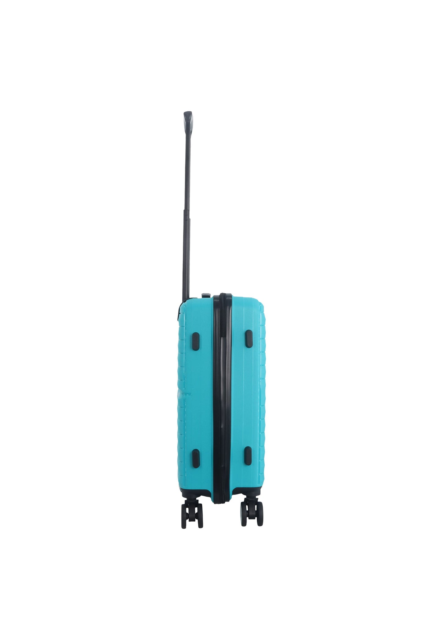 Saxoline Fiesta Carry on Luggage / Hard Suitcase / Trolley - Small - Turquoise