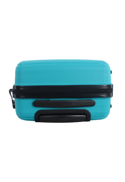 Saxoline Fiesta Carry on Luggage / Hard Suitcase / Trolley - Small - Turquoise