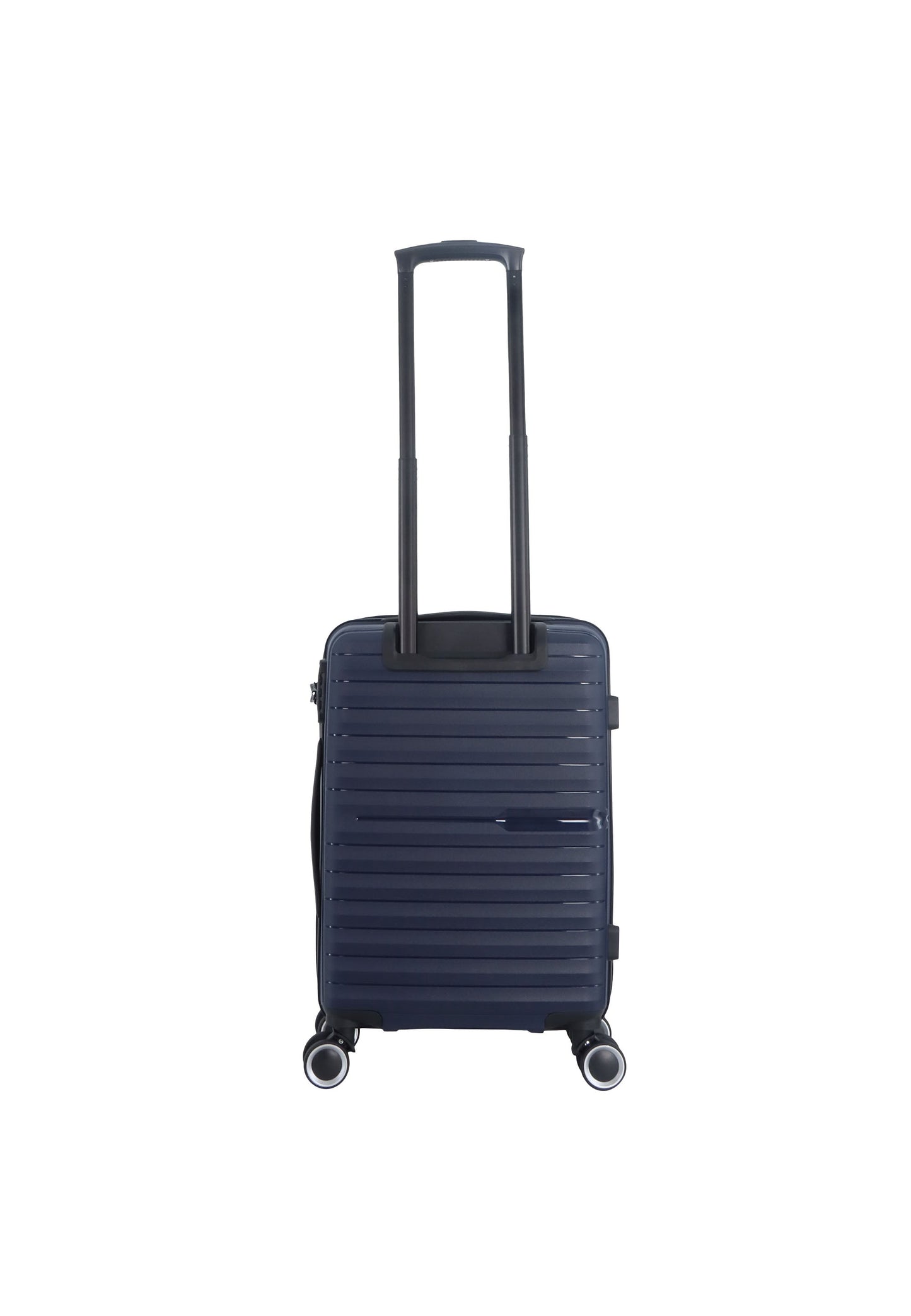 Saxoline Fiesta Carry on Luggage / Hard Suitcase / Trolley - Small - Navy