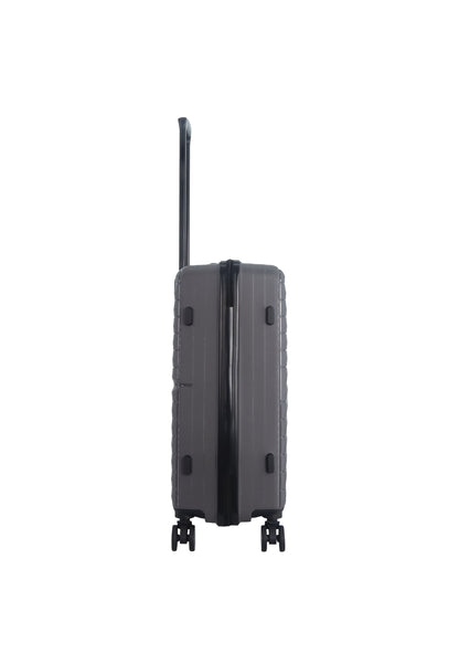 Saxoline Fiesta Travel Luggage / Hard Suitcase / Trolley - Medium - Gray