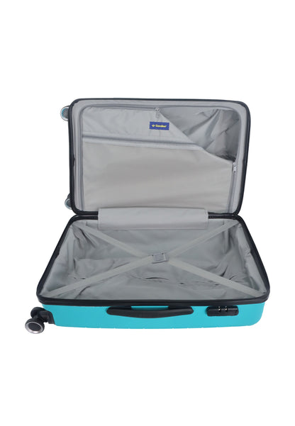 Saxoline Fiesta Travel Luggage / Hard Suitcase / Trolley - Medium - Turquoise
