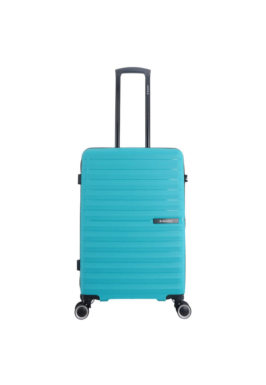 Saxoline Fiesta Travel Luggage / Hard Suitcase / Trolley - Medium - Turquoise