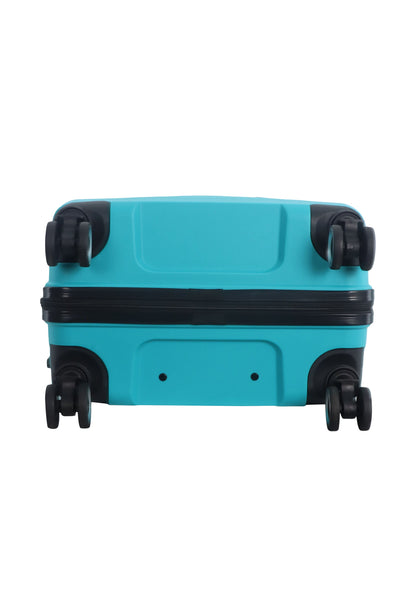 Saxoline Fiesta Travel Luggage / Hard Suitcase / Trolley - Medium - Turquoise
