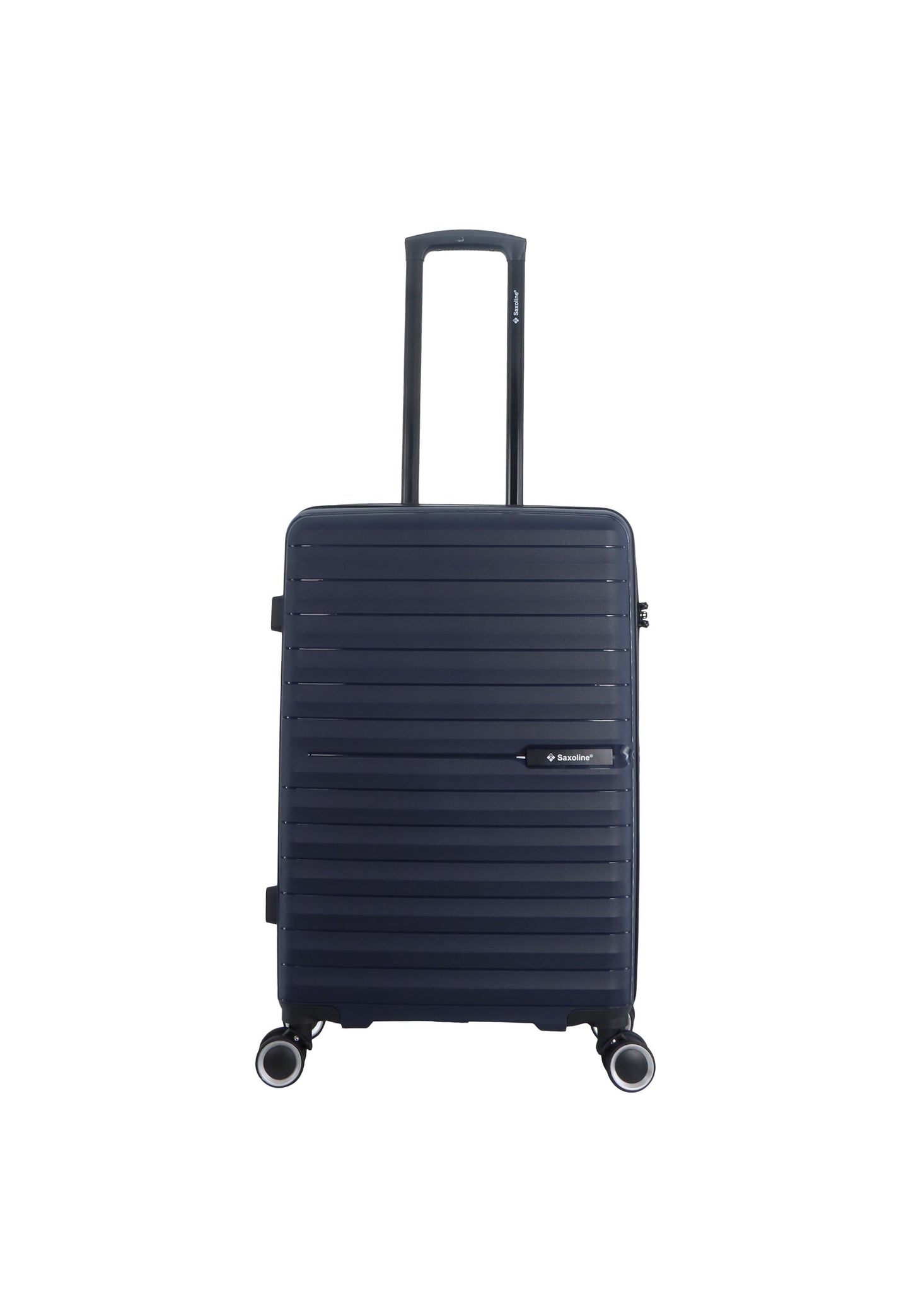 Saxoline Fiesta Travel Luggage / Hard Suitcase / Trolley - Medium - Navy