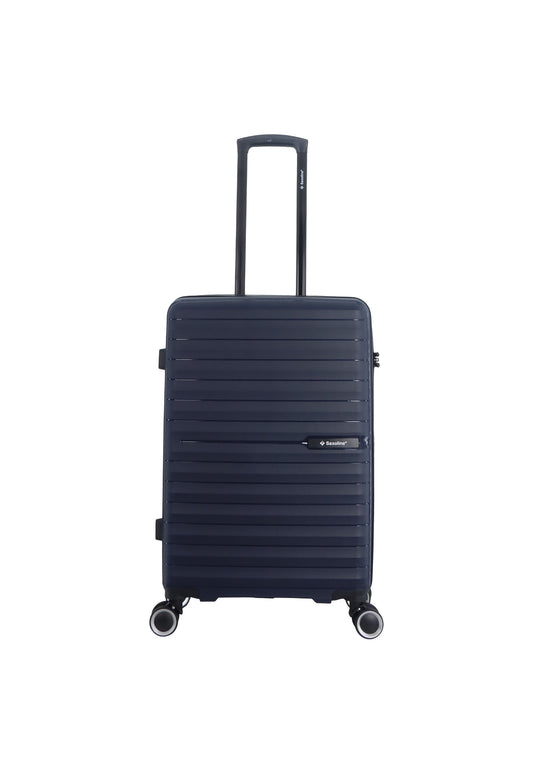 Saxoline Fiesta Travel Luggage / Hard Suitcase / Trolley - Medium - Navy