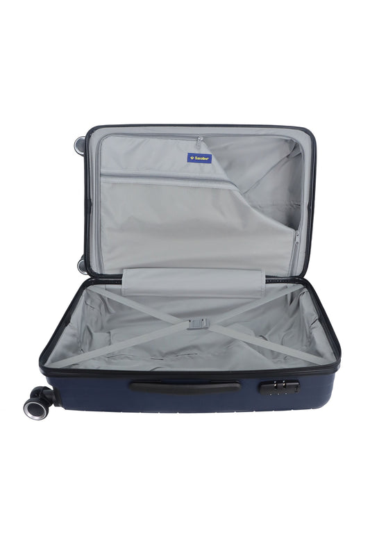 Saxoline Fiesta Travel Luggage / Hard Suitcase / Trolley - Medium - Navy