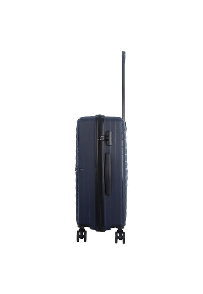 Saxoline Fiesta Travel Luggage / Hard Suitcase / Trolley - Medium - Navy