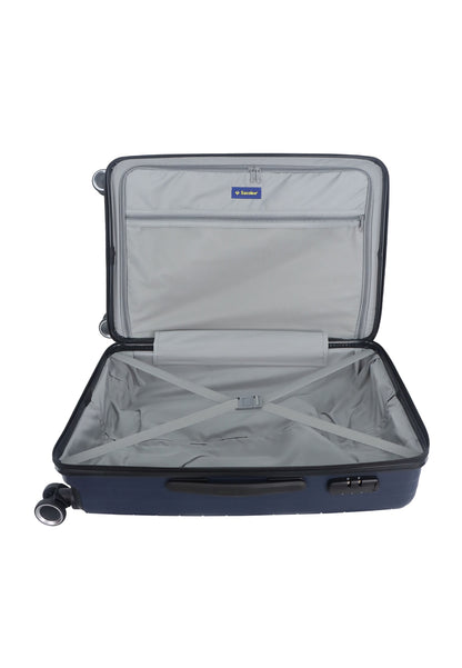 Saxoline Fiesta Travel Luggage / Hard Suitcase / Trolley - Medium - Navy