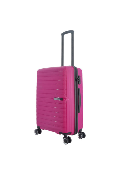 Saxoline Fiesta Travel Luggage / Hard Suitcase / Trolley - Medium - Fuchsia