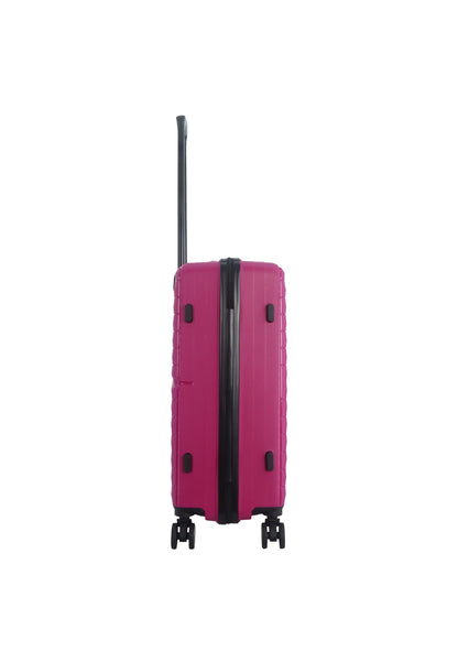 Saxoline Fiesta Travel Luggage / Hard Suitcase / Trolley - Medium - Fuchsia