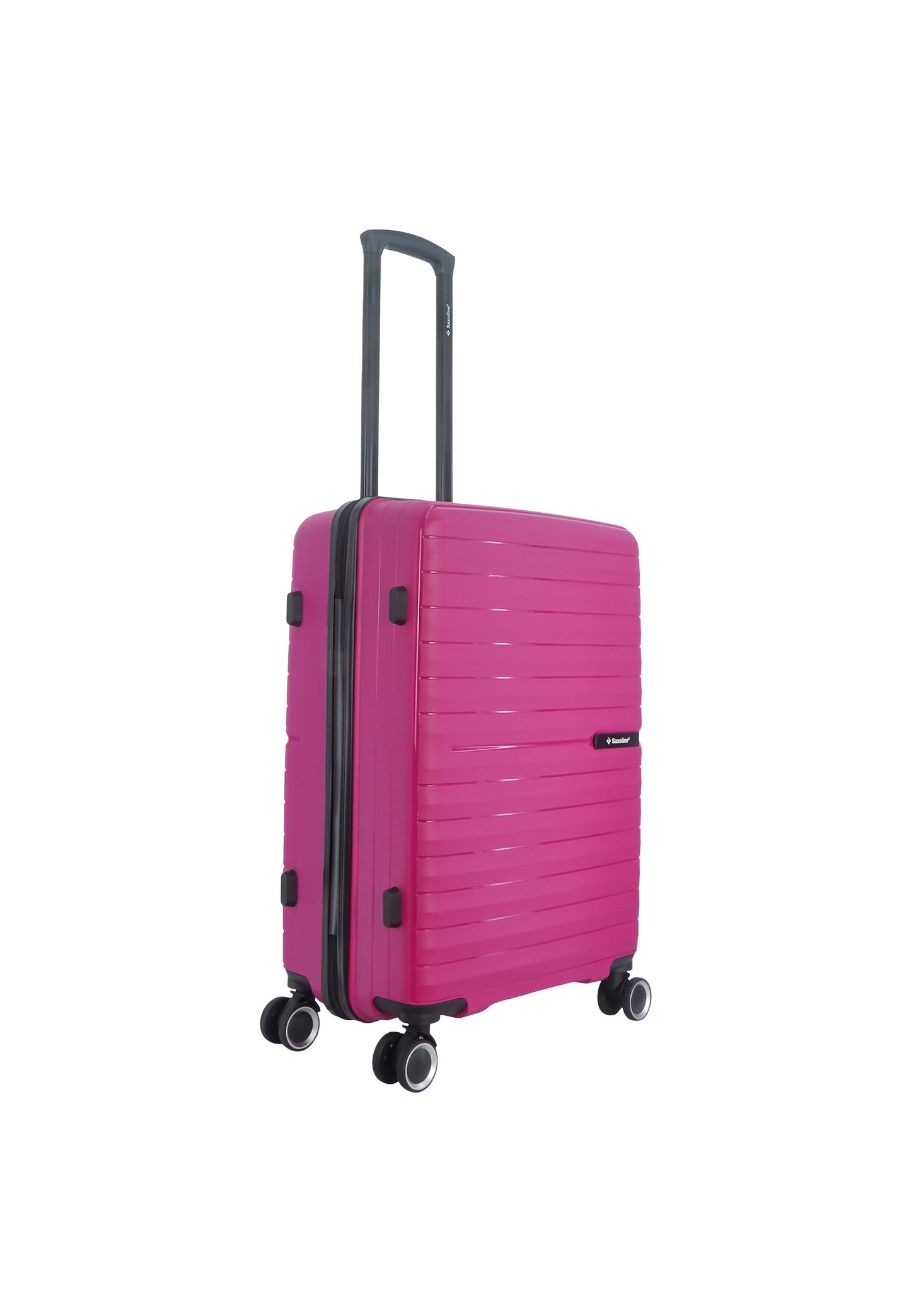 Saxoline Fiesta Travel Luggage / Hard Suitcase / Trolley - Medium - Fuchsia