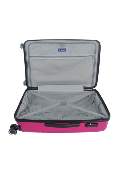 Saxoline Fiesta Travel Luggage / Hard Suitcase / Trolley - Medium - Fuchsia