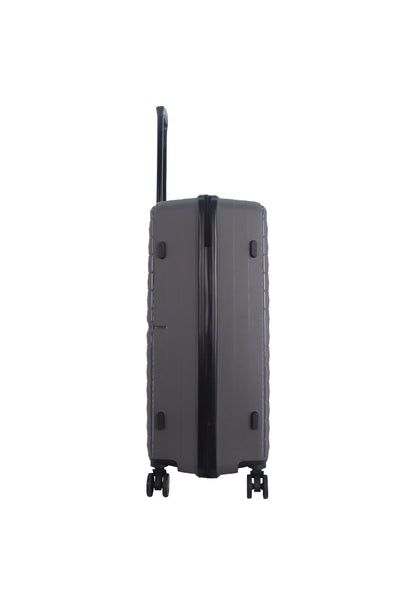 Saxoline Fiesta Travel Luggage / Hard Suitcase / Trolley - Large - Gray