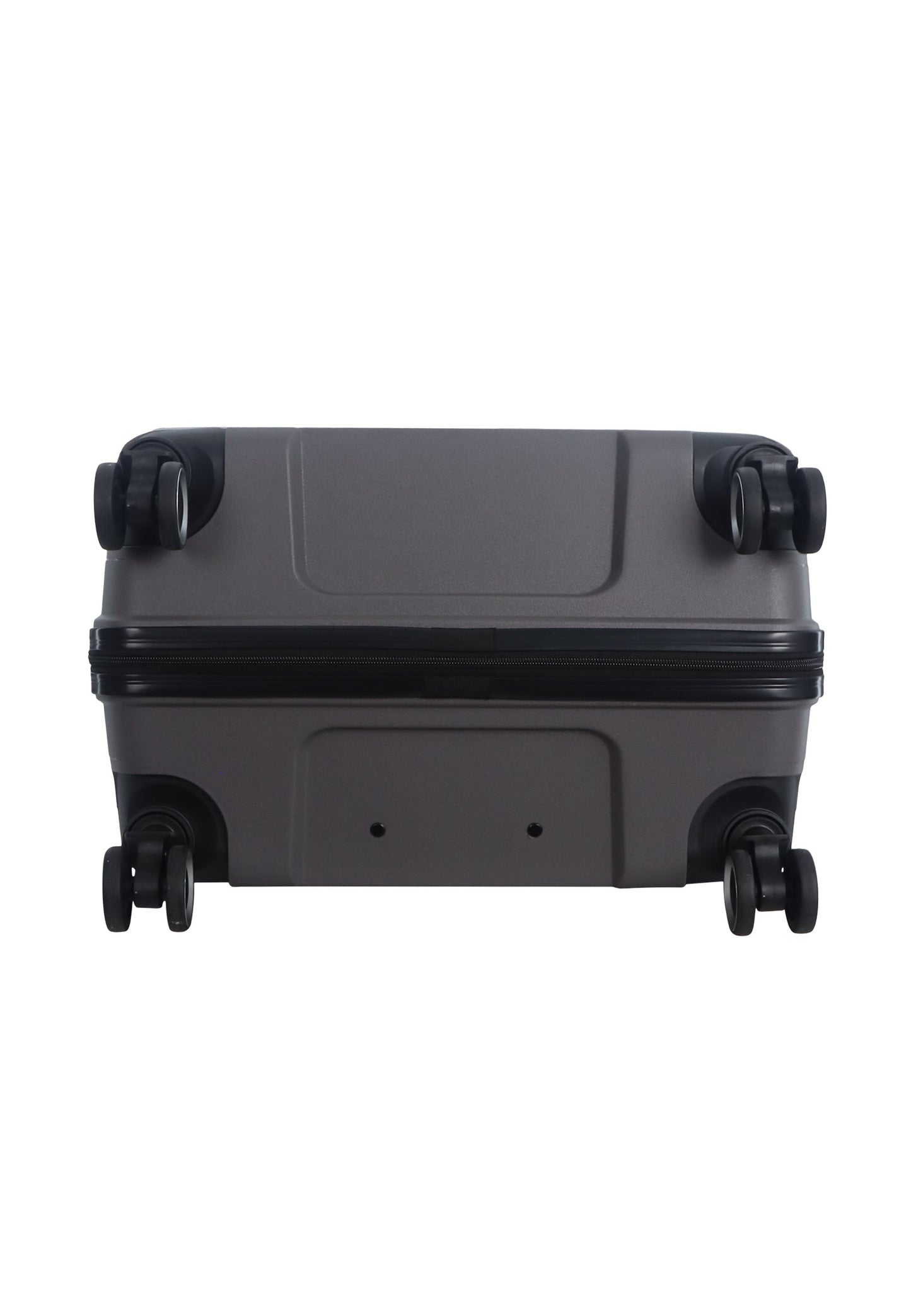 Saxoline Fiesta Travel Luggage / Hard Suitcase / Trolley - Large - Gray