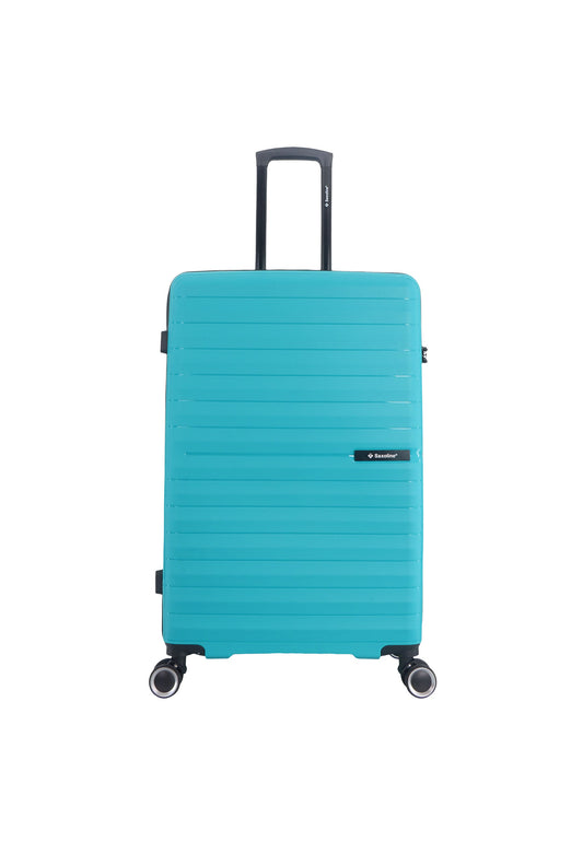 Saxoline Fiesta Travel Luggage / Hard Suitcase / Trolley - Large - Turquoise