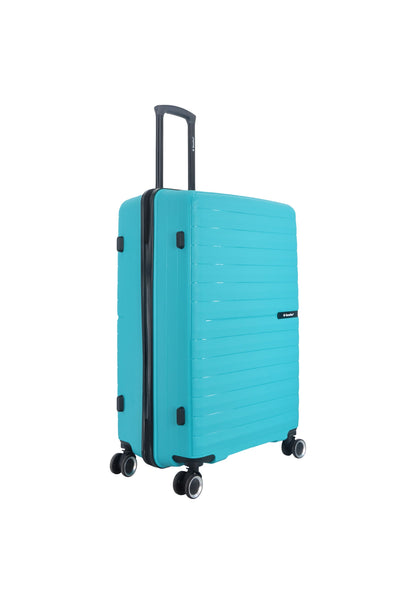 Saxoline Fiesta Travel Luggage / Hard Suitcase / Trolley - Large - Turquoise