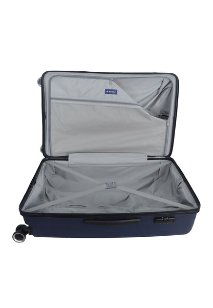 Saxoline Fiesta Travel Luggage / Hard Suitcase / Trolley - Large - Navy