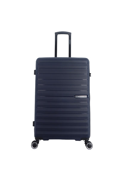Saxoline Fiesta Travel Luggage / Hard Suitcase / Trolley - Large - Navy