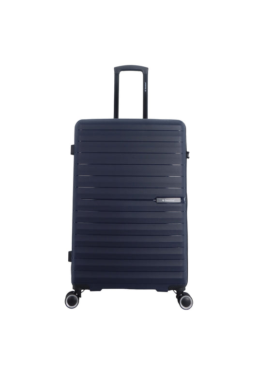 Saxoline Fiesta Travel Luggage / Hard Suitcase / Trolley - Large - Navy