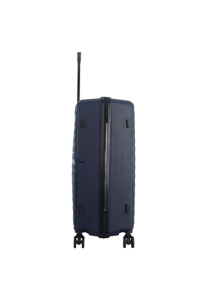 Saxoline Fiesta Travel Luggage / Hard Suitcase / Trolley - Large - Navy