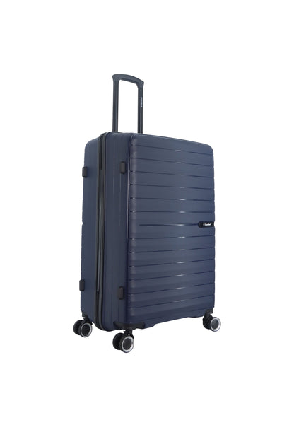 Saxoline Fiesta Travel Luggage / Hard Suitcase / Trolley - Large - Navy