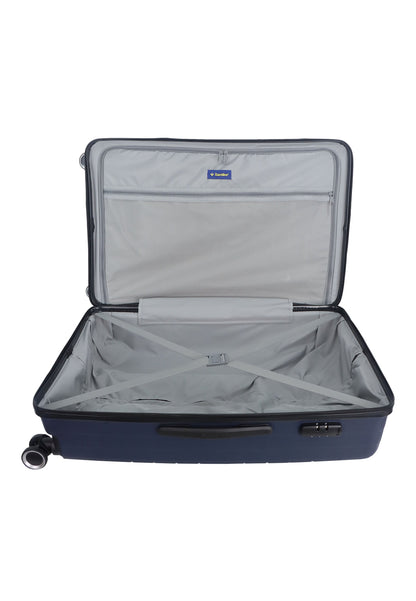 Saxoline Fiesta Travel Luggage / Hard Suitcase / Trolley - Large - Navy